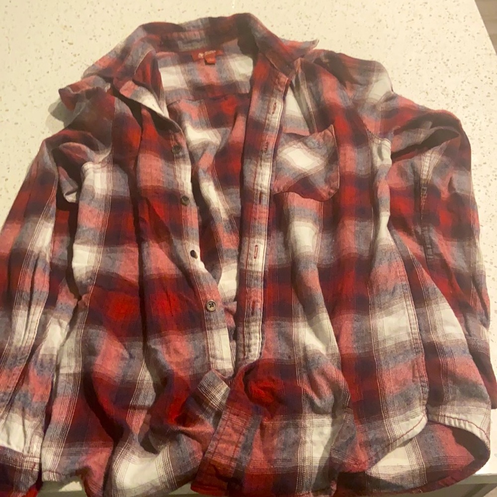ARIZONA JEAN - LONG SLEEVE BUTTON UP